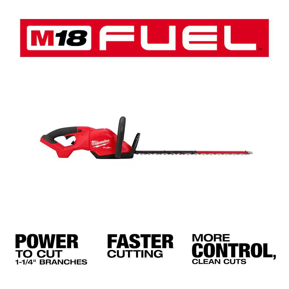 M18 FUEL Brushless 21 In. Self-Propelled Mower W/ String Trimmer, Blower, Hedger, Chainsaw, (2) 12Ah Batteries, Charger