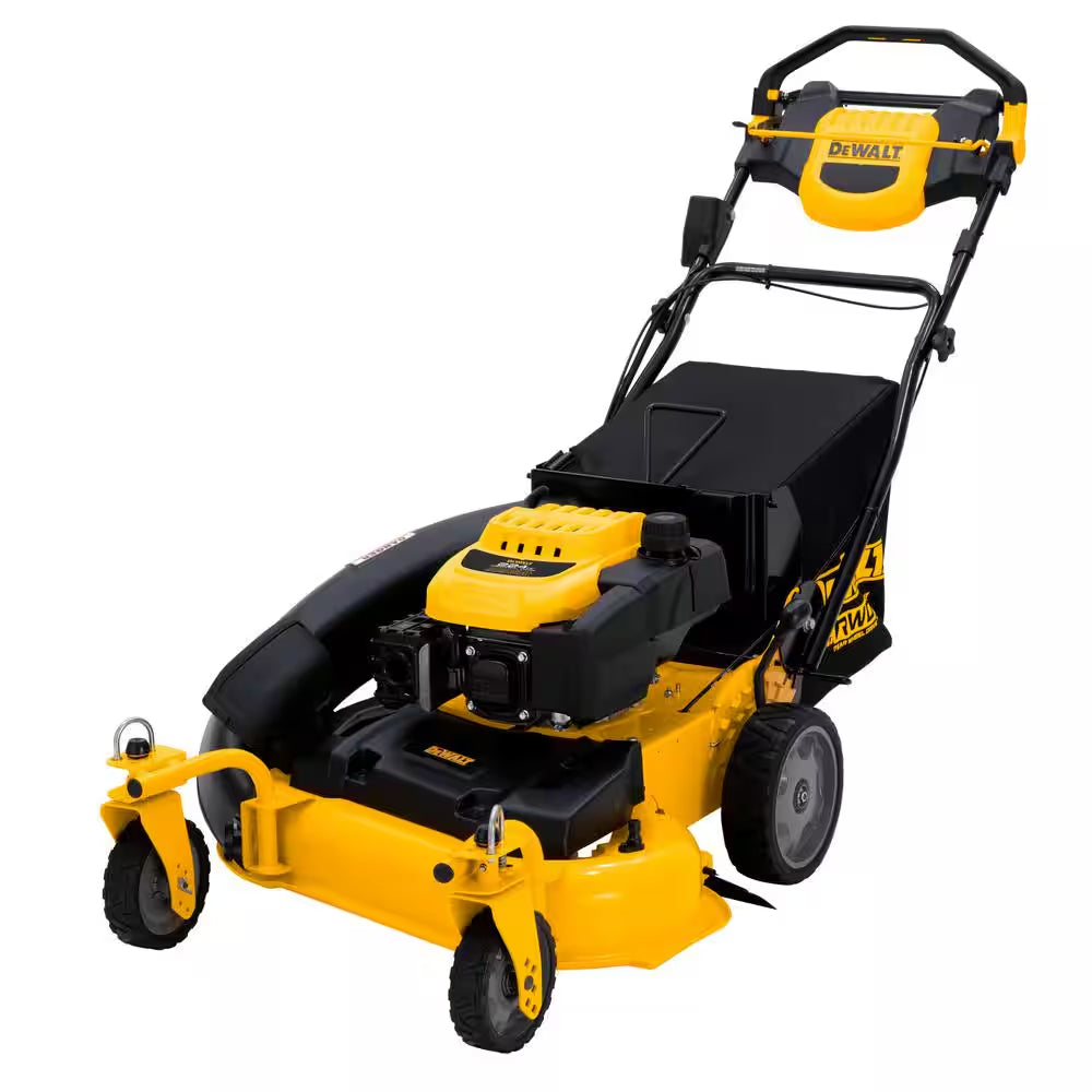 28 In. 224Cc E-GOV Engine 3-In-1 Gas RWD Self-Propelled Lawn Mower with High Rear Wheels