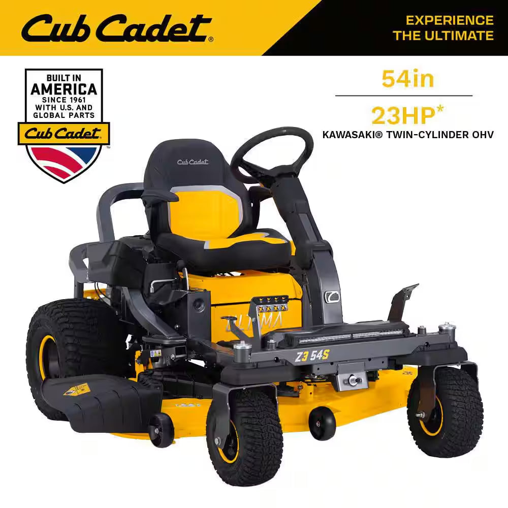 Ultima Z2 42S In. Fab Deck 21. 5HP V-Twin Kawasaki FR Series Engine Gas Zero Turn Riding Mower W/Steering Wheel Control