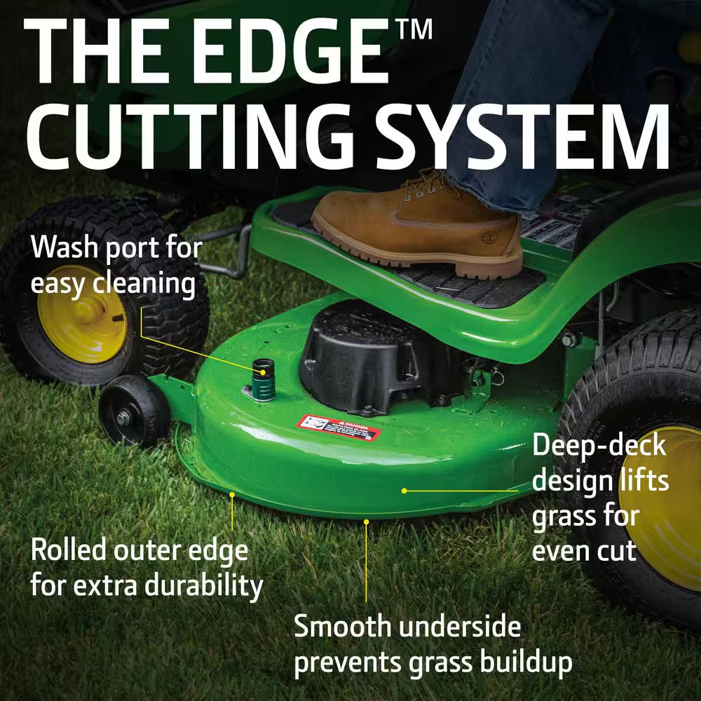 S160 48 In. 24 HP V-Twin, ELS Gas Hydrostatic Riding Lawn Mower
