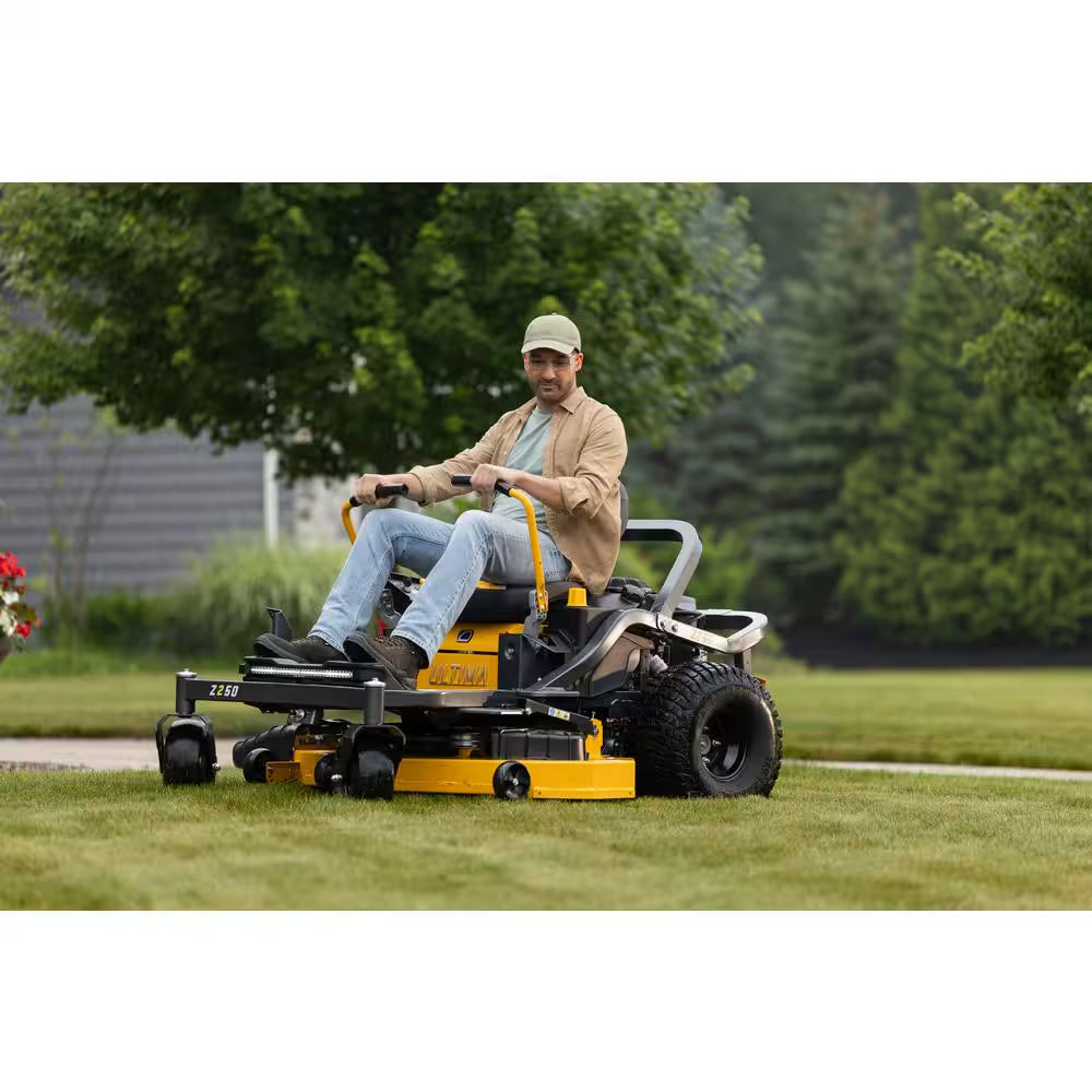 Ultima Z2 50In. Fabricated Deck 23HP V-Twin Kawasaki FR Series Engine Dual Hydro Drive Gas Zero Turn Riding Lawn Mower
