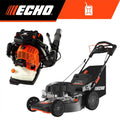 21 In. 190 Cc Gas 3-In-1 Dual Blade RWD Self-Propelled Lawn Mower and 79.9 Cc Gas Professional Grade Backpack Blower Kit