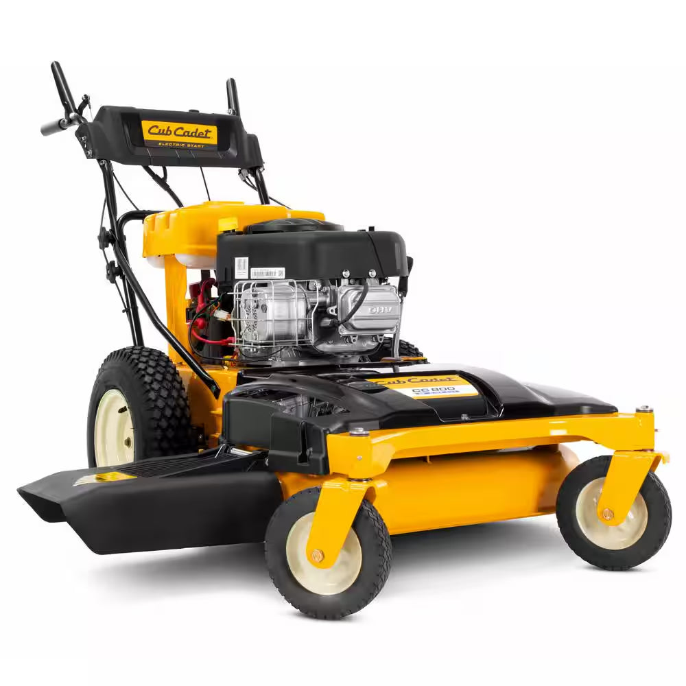33 In. 10.5 HP Briggs and Stratton Electric Start Gas Engine Wide Area Walk behind Self Propelled Lawn Mower