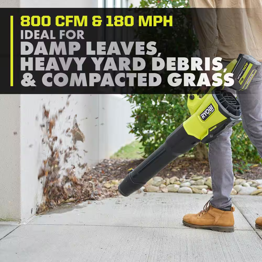 40V HP Brushless 21 In. Cordless Battery Walk behind Self-Propelled Mower, Blower & Trimmer-(3) Batteries & (2) Chargers