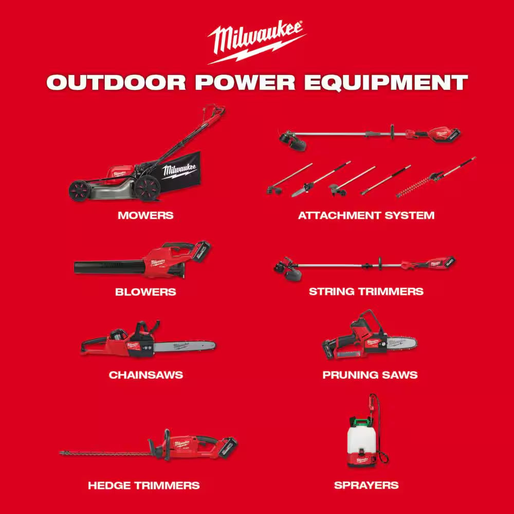 M18 FUEL 18V 21 In. Brushless Cordless Dual Battery Self-Propelled Mower W/ Blower, (2) 12.0 Ah Batteries, Charger