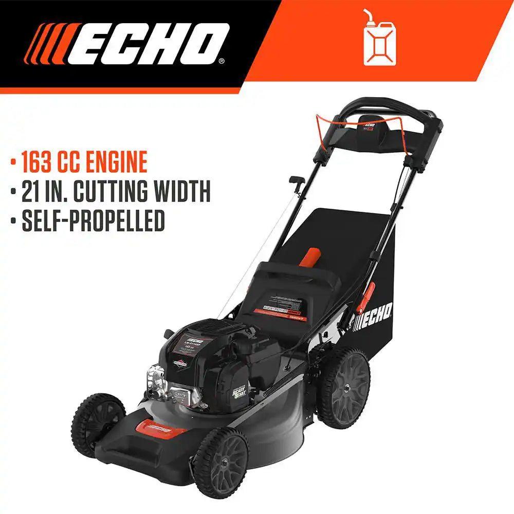 30 In. 223 CC Briggs and Stratton Gas 3-In-1 Dual Twin Blade RWD Self-Propelled Wide Area Lawn Mower with Readystart