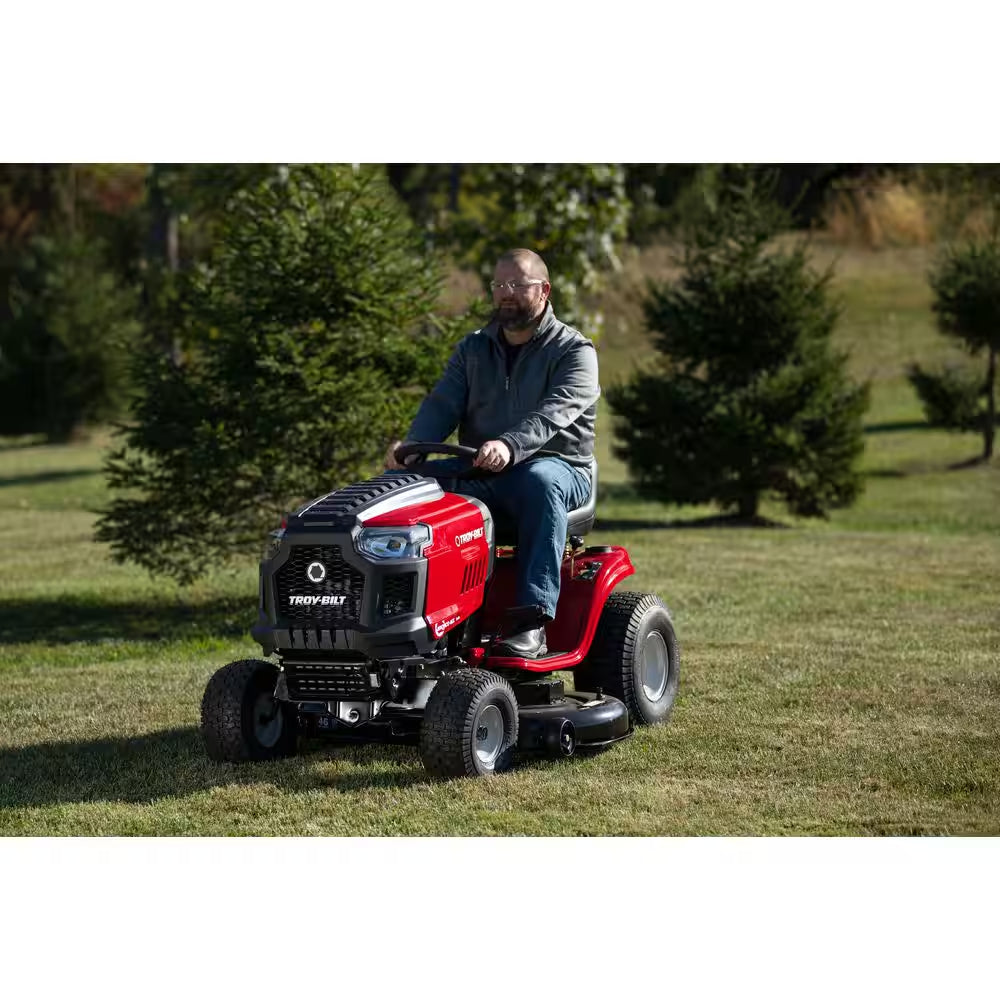 Bronco 46 In. 547Cc Engine Automatic Drive Gas Riding Lawn Mower