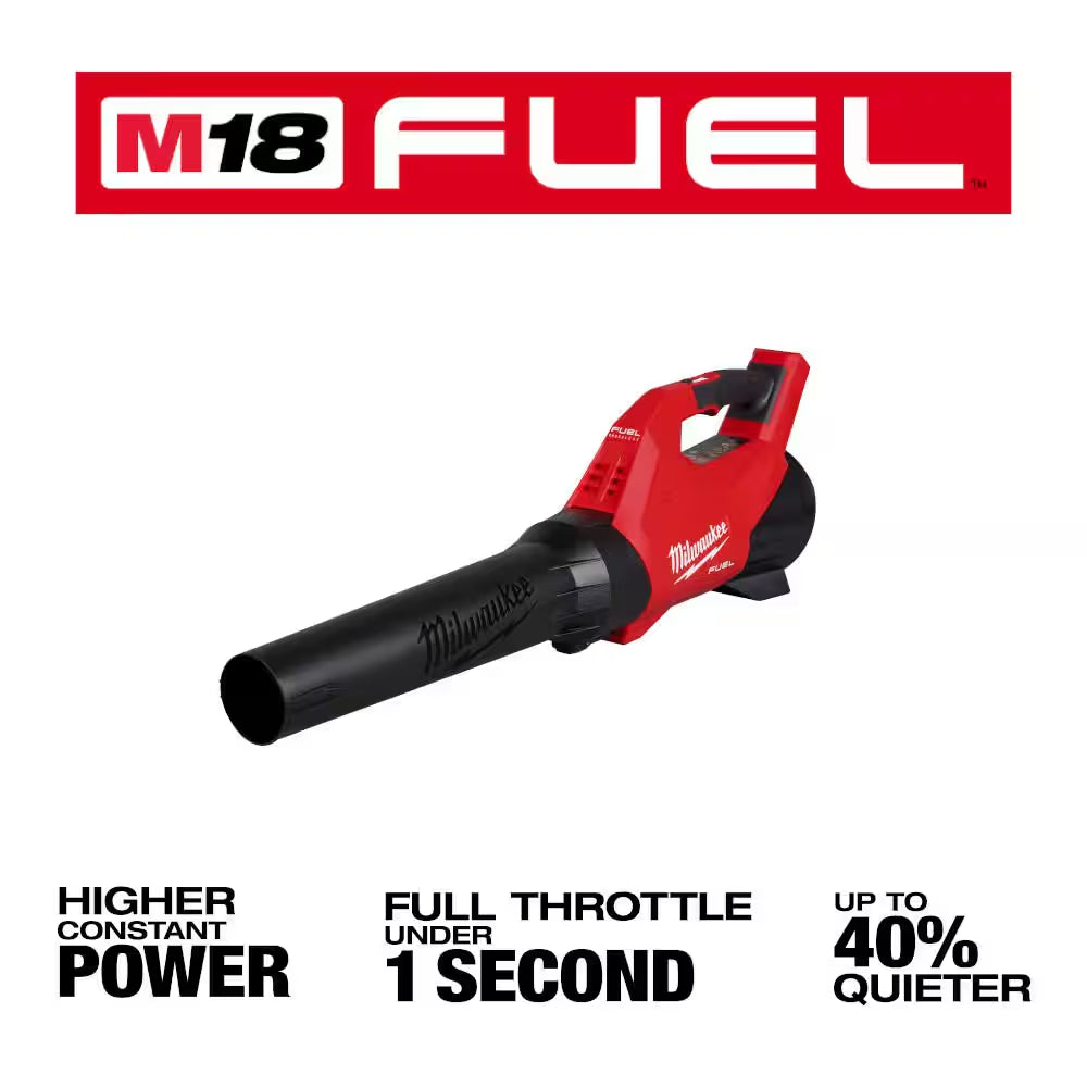 M18 FUEL 18V 21 In. Brushless Cordless Walk behind Dual Battery Self-Propelled Mower W/ Blower, (3) Batteries, Charger
