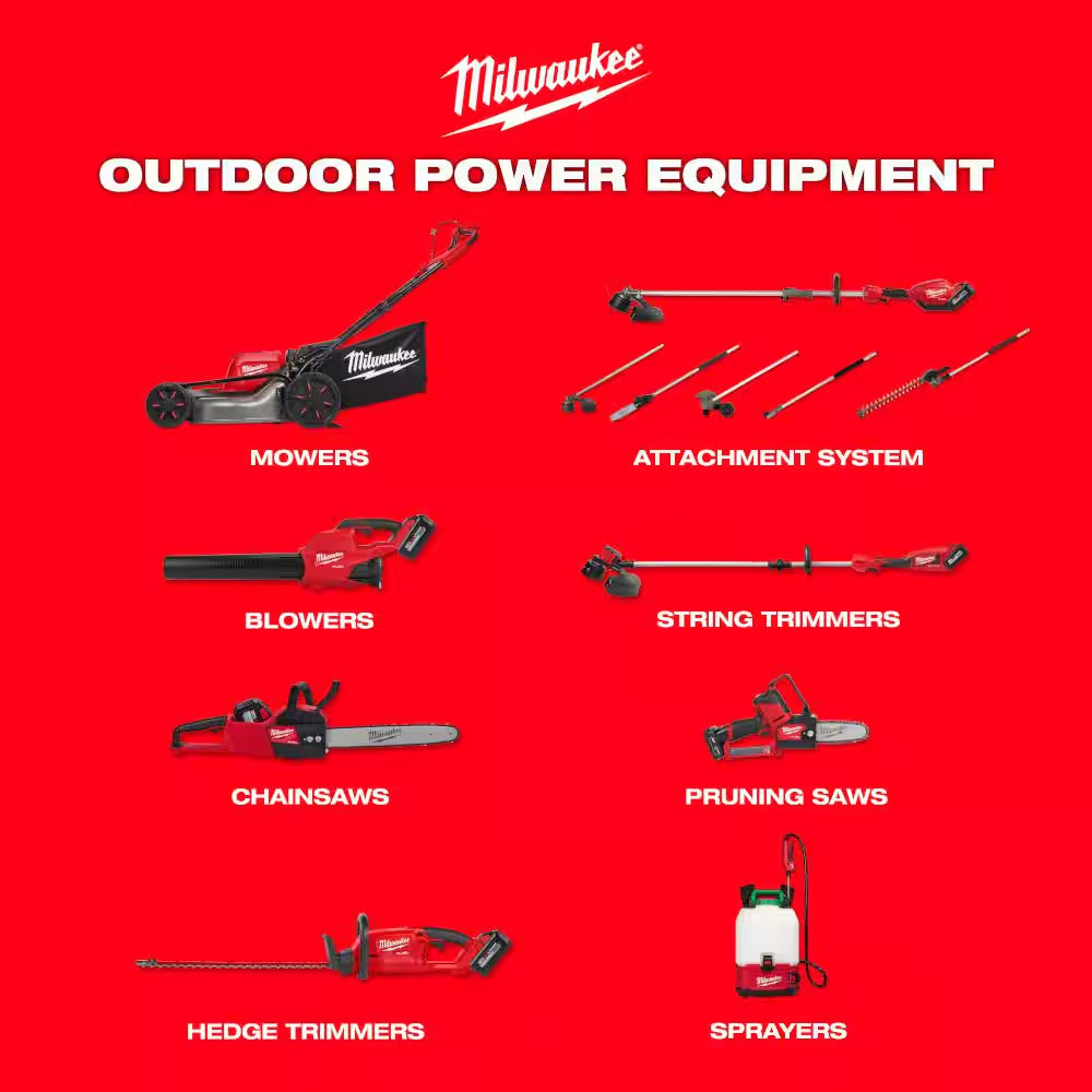 M18 FUEL Brushless Cordless 21 In. Walk behind Dual Battery Self-Propelled Mower W/(2)12Ah Batteries & High Lift Blade