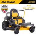 Ultima Z2 42In. Fabricated Deck 21.5HP V-Twin Kawasaki FR Series Engine Dual Hydro Drive Gas Zero Turn Riding Lawn Mower