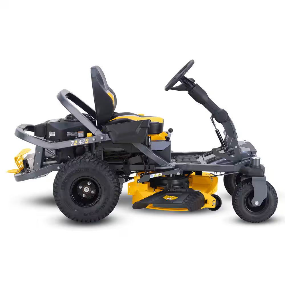 Ultima Z2 42S In. Fab Deck 21. 5HP V-Twin Kawasaki FR Series Engine Gas Zero Turn Riding Mower W/Steering Wheel Control