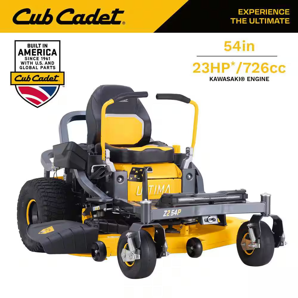 Ultima Z2 42S In. Fab Deck 21. 5HP V-Twin Kawasaki FR Series Engine Gas Zero Turn Riding Mower W/Steering Wheel Control