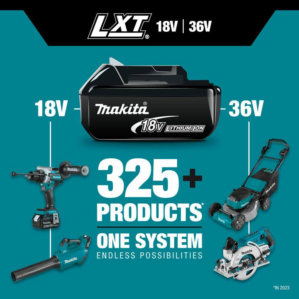 18V X2 (36V) LXT Cordless 21 In. Self-Propelled Commercial Lawn Mower, 4 Batteries (5.0Ah) & 13 In. String Trimmer