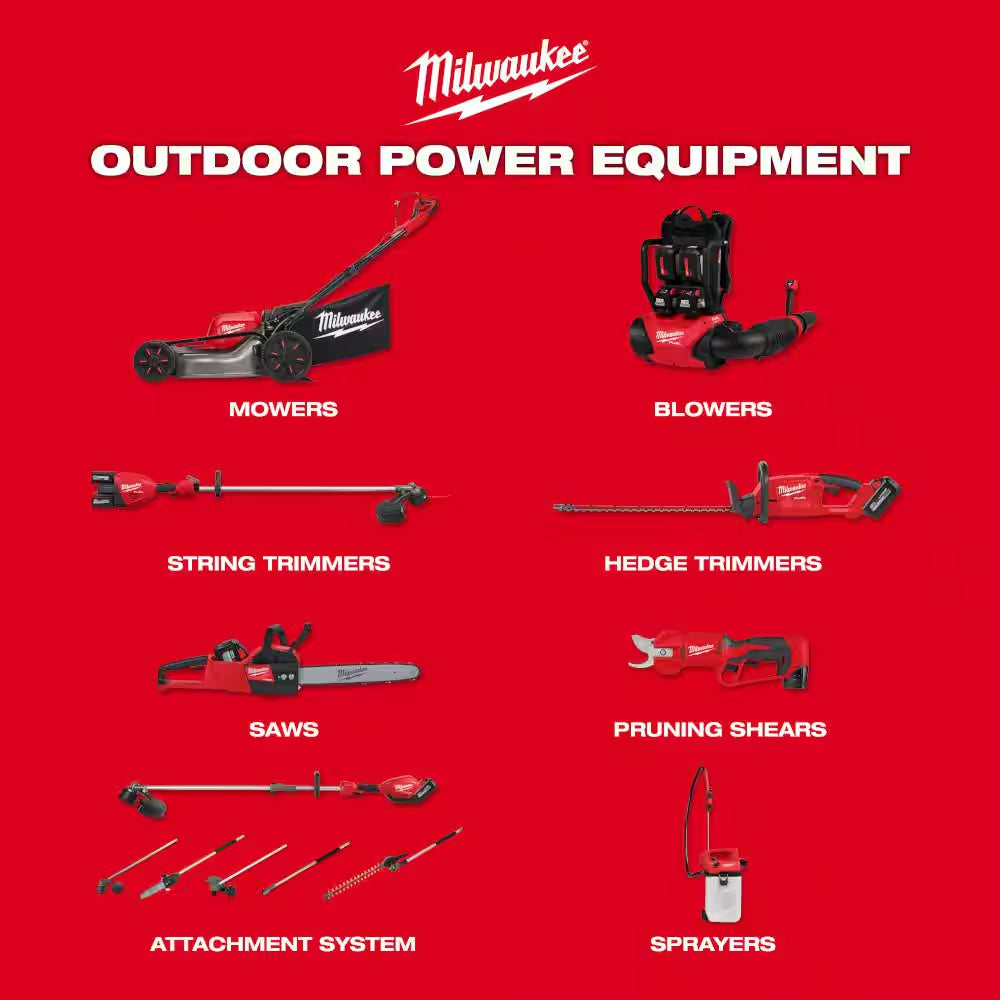 M18 FUEL 18V 21 In. Brushless Cordless Walk behind Dual Battery Self-Propelled Mower W/ Blower, (3) Batteries, Charger