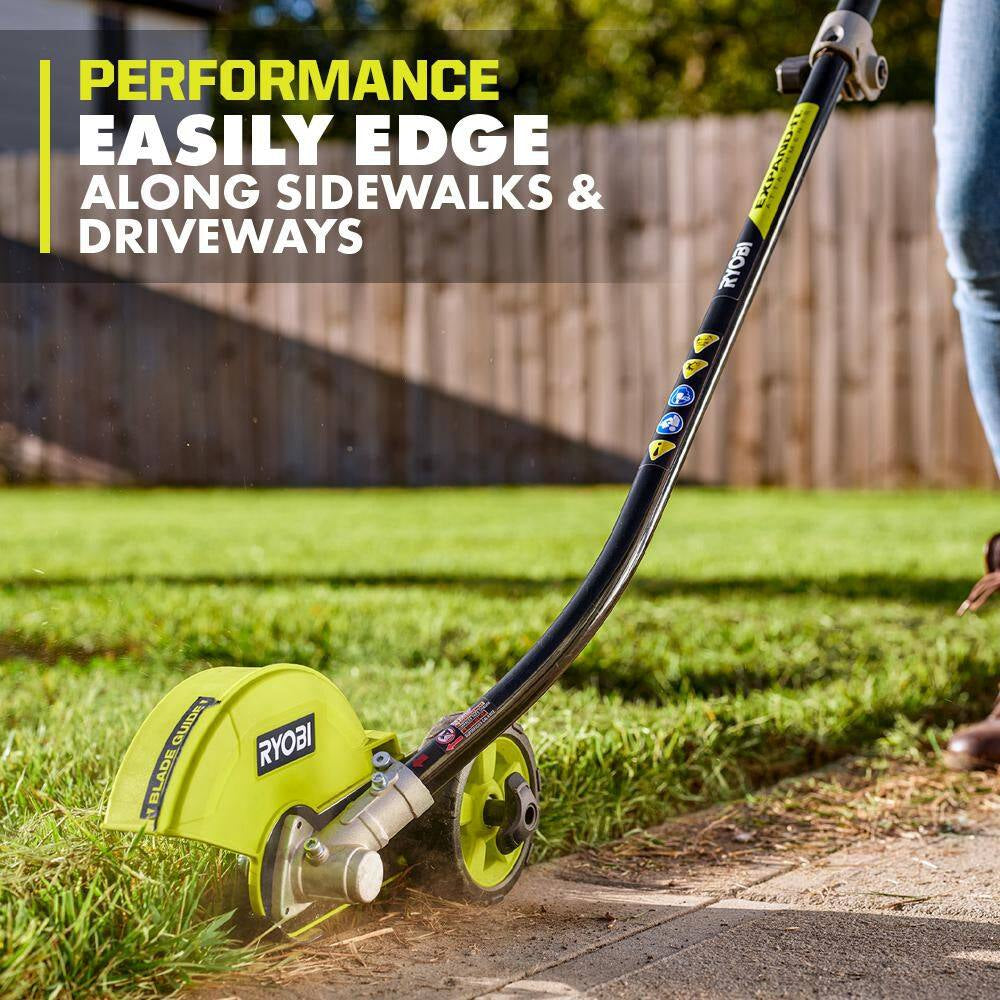 40V HP 21" Brushless Walk behind Self-Propelled Mower, String Trimmer, Edger & Hedge Trimmer-(3) Batteries (2) Chargers