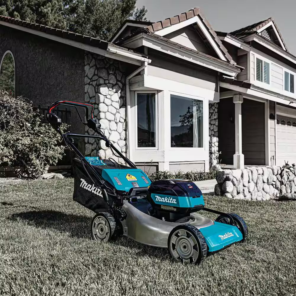 40V Max XGT Brushless 21 In. Walk behind Self-Propelled Mower Kit (4.0Ah) with XGT Brushless String Trimmer Kit (4.0 Ah)