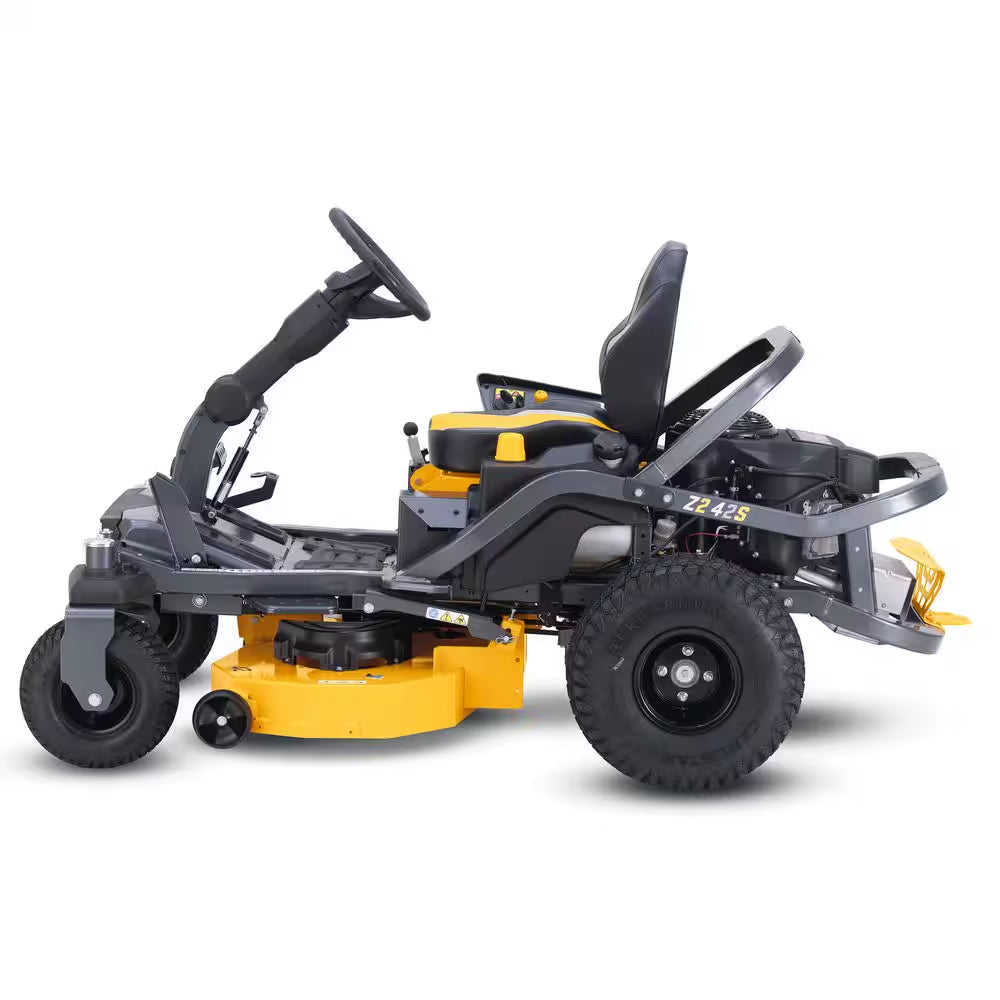 Ultima Z2 42S In. Fab Deck 21. 5HP V-Twin Kawasaki FR Series Engine Gas Zero Turn Riding Mower W/Steering Wheel Control